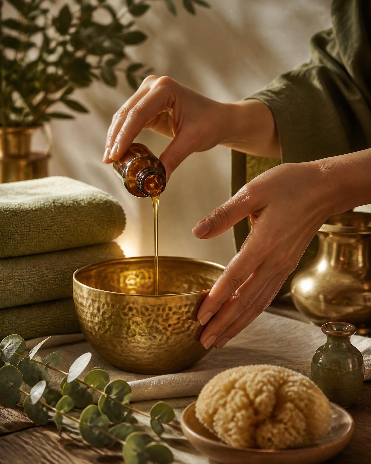 Ritual de preparación de una experiencia Daruma Spa
